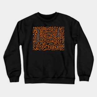 Shaman Hunter Ritual Spirits Crewneck Sweatshirt